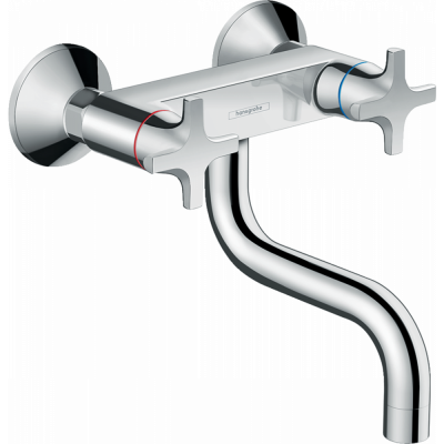 Смеситель для кухни хром Hansgrohe Logis Classic 71287000