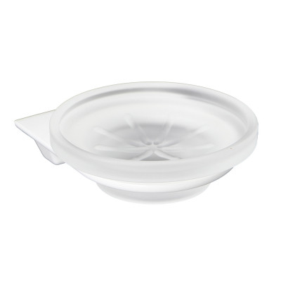 Мыльница стеклянная WasserKRAFT Kammel K-8329WHITE