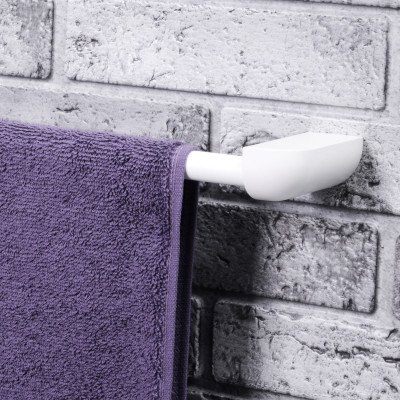 Держатель полотенец одинарный WasserKRAFT Kammel K-8330WHITE