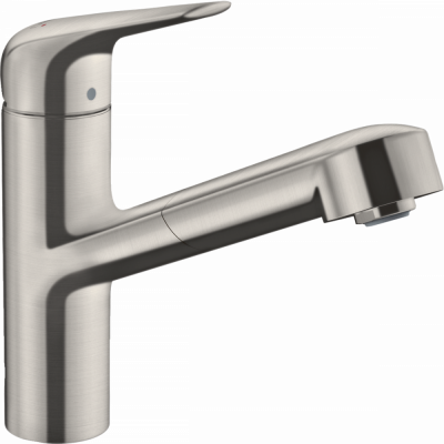Смеситель для кухни сталь Hansgrohe Focus 71829800