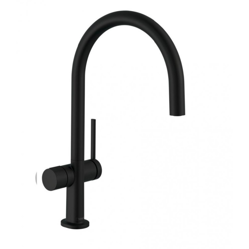 Смеситель для кухни чёрный Hansgrohe 72805670