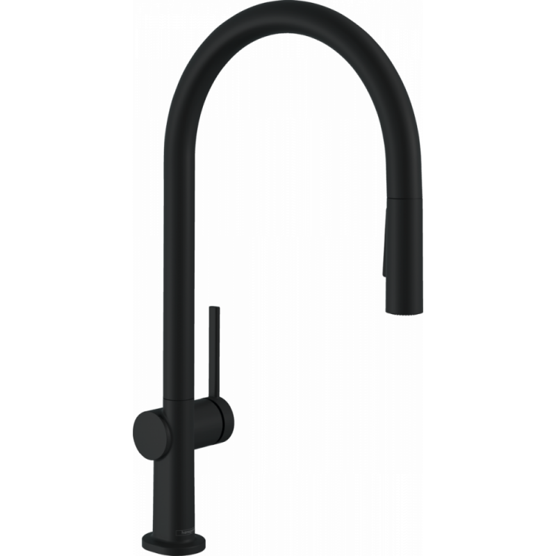 Смеситель для кухни чёрный Hansgrohe Talis M54 72842670