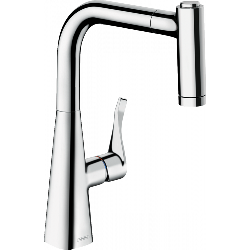 Смеситель для кухни хром Hansgrohe Metris M71 73823000
