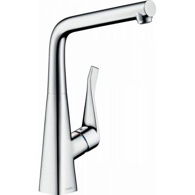 Смеситель для кухни хром Hansgrohe Metris M71 14782000