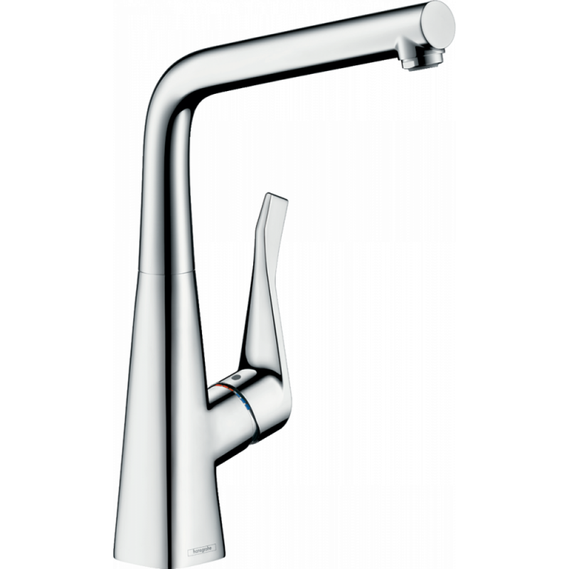 Смеситель для кухни хром Hansgrohe Metris M71 14782000
