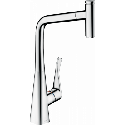 Смеситель для кухни хром Hansgrohe Metris M71 14786000