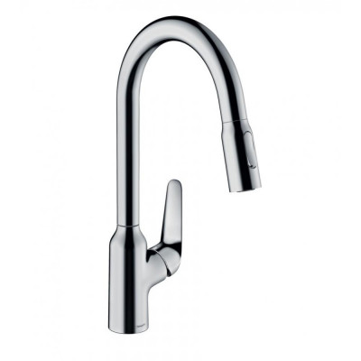 Смеситель для кухни хром Hansgrohe Focus M42 71800000
