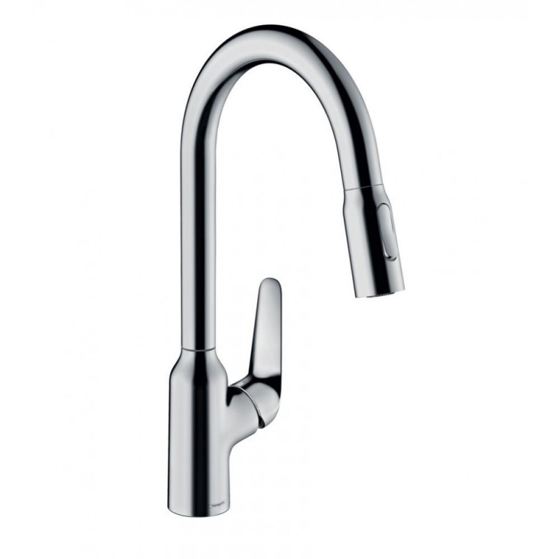 Смеситель для кухни хром Hansgrohe Focus M42 71800000
