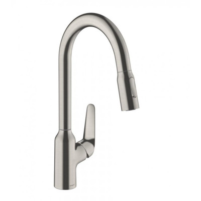 Смеситель для кухни сталь Hansgrohe Focus M42 71800800