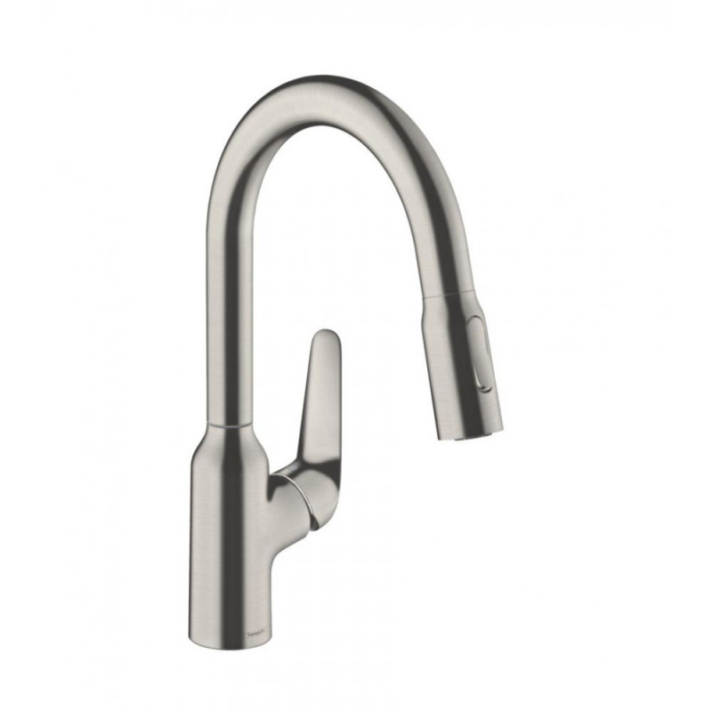 Смеситель для кухни сталь Hansgrohe Focus M42 71801800