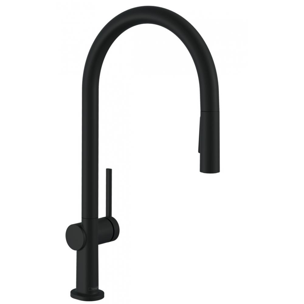 Смеситель для кухни чёрный Hansgrohe Talis M54 72800670