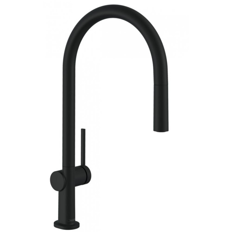 Смеситель для кухни чёрный Hansgrohe Talis M54 72803670