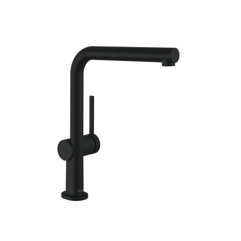 Смеситель для кухни чёрный Hansgrohe Talis M54 72808670
