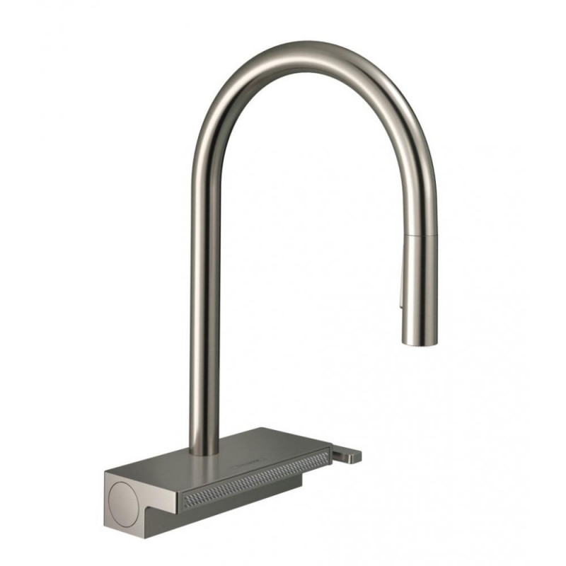 Смеситель для кухни сталь Hansgrohe Aquno Select M81 73837800