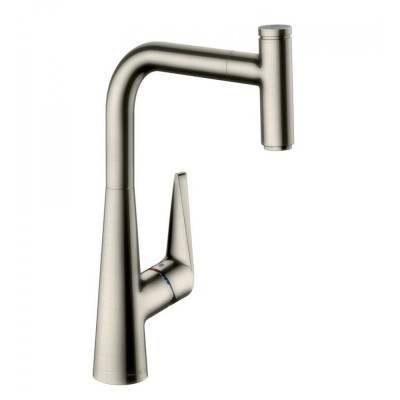 Смеситель для кухни сталь Hansgrohe Talis M51 73853800