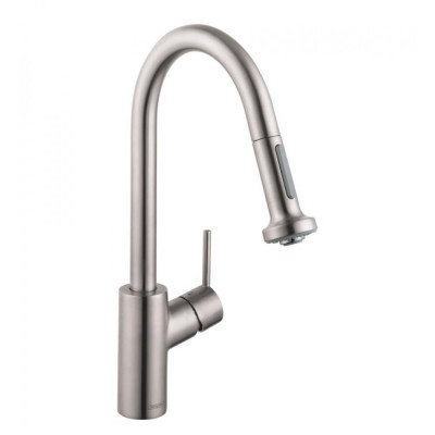 Смеситель для кухни сталь Hansgrohe Talis M52 73863800
