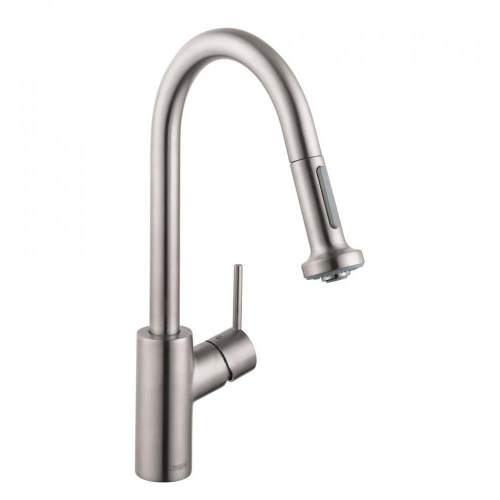 Смеситель для кухни сталь Hansgrohe Talis M52 73863800