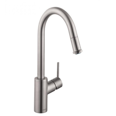 Смеситель для кухни сталь Hansgrohe Talis M52 73864800