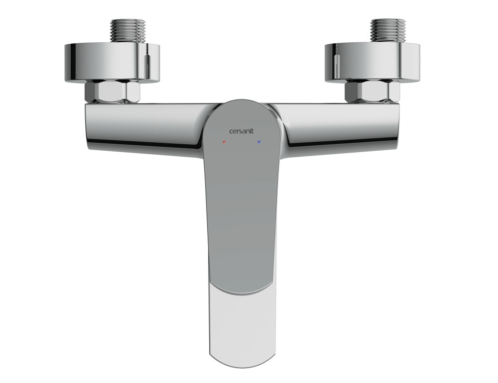 Смеситель для ванны хром Cersanit Flavis A63035