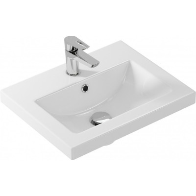 Раковина подвесная белая 60см Cersanit Como UM-COM60/1