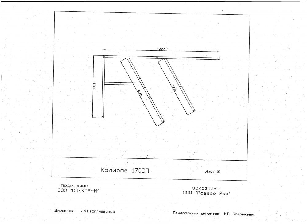 Каркас для акриловой ванны 170см Cersanit Kaliope RW-KALIOPE*170