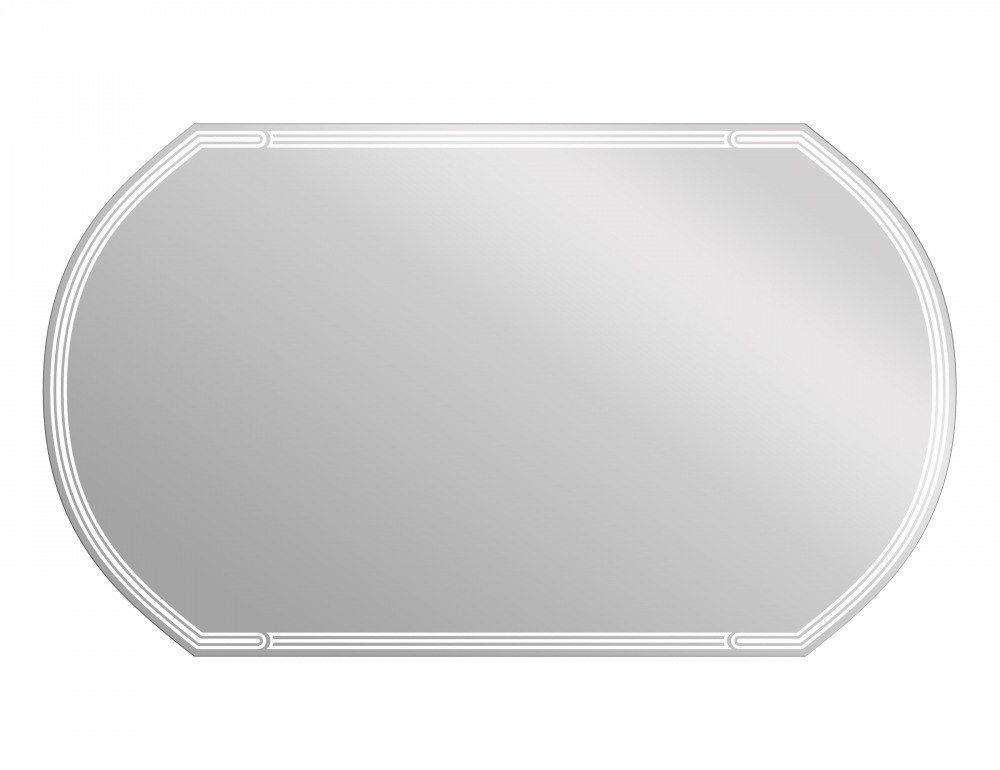 Зеркало с подсветкой 100x60см Cersanit LED LU-LED090*100-d-Os