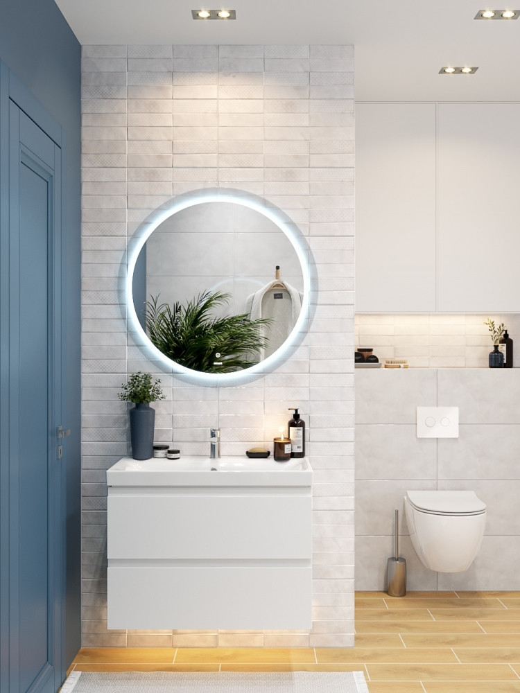 Зеркало с подсветкой 88x88см Cersanit LED LU-LED012*88-d-Os