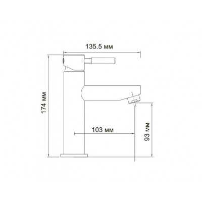 Main 4104 Смеситель для раковины  Wasser KRAFT