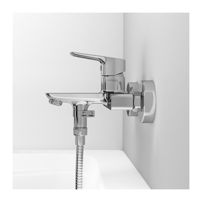 Смеситель для ванны хром Iddis Spin SPISB02i02WA