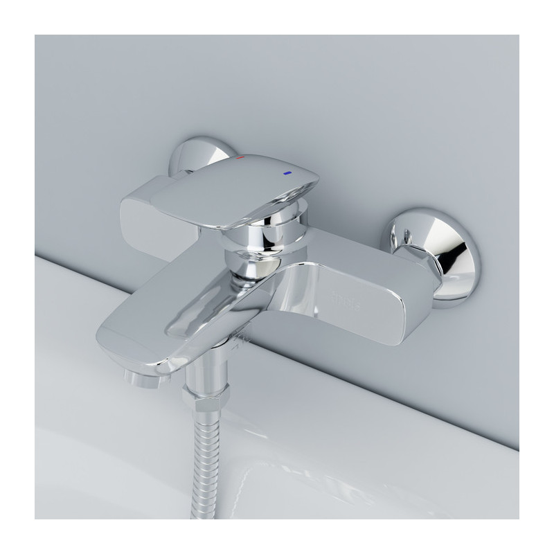 Смеситель для ванны хром Iddis Stone STOSB00i02WA