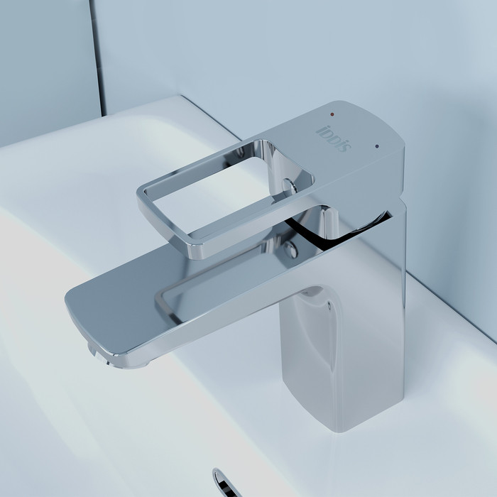 Смеситель для раковины хром Iddis Bild BILSB00i01