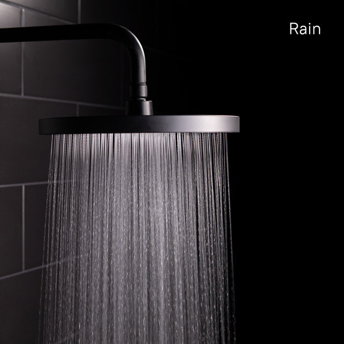 Верхний душ черный Iddis Spahome SPA26BPi64