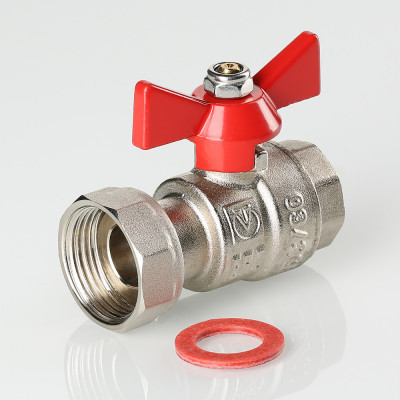 Кран шаровой с накидной гайкой 3/4" x 1" Valtec VT.241.N.0506