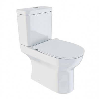 Унитаз-компакт безободковый белый Iddis Drum DRU2DSEi24