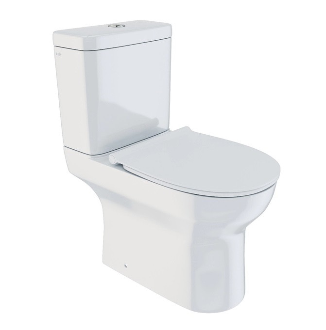 Унитаз-компакт безободковый белый Iddis Drum DRU2DSEi24
