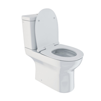 Унитаз-компакт безободковый белый Iddis Drum DRU2DSEi24
