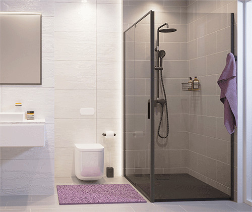 Душевой уголок 90x90x200см WasserKraft Elbe 74P03