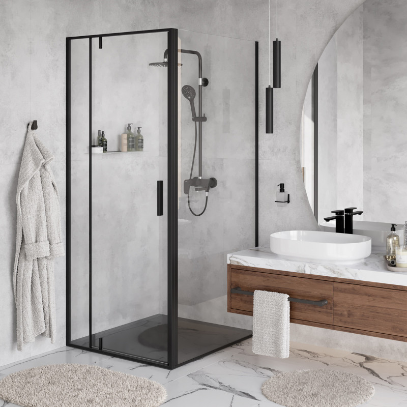 Душевой уголок 90x90x200см WasserKraft Elbe 74P03