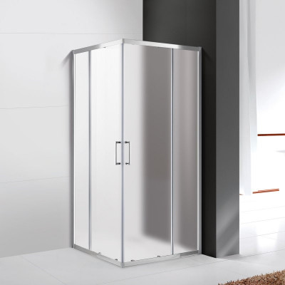 Душевой уголок 100x100x190см MOLVENO-A-2-100-P-Cr, Cezares