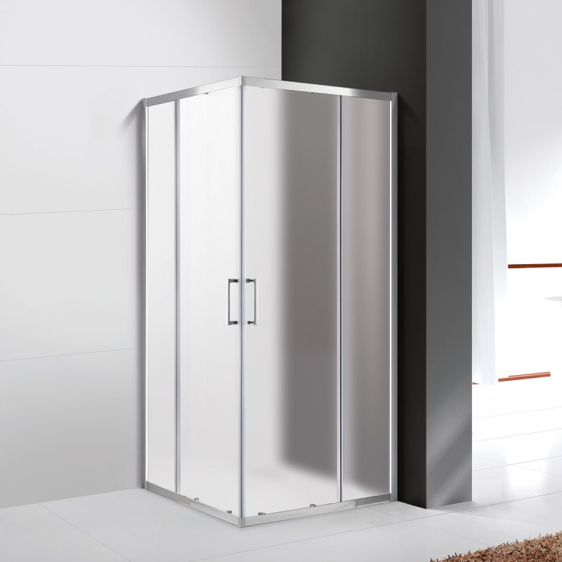 Душевой уголок 100x100x190см MOLVENO-A-2-100-P-Cr, Cezares