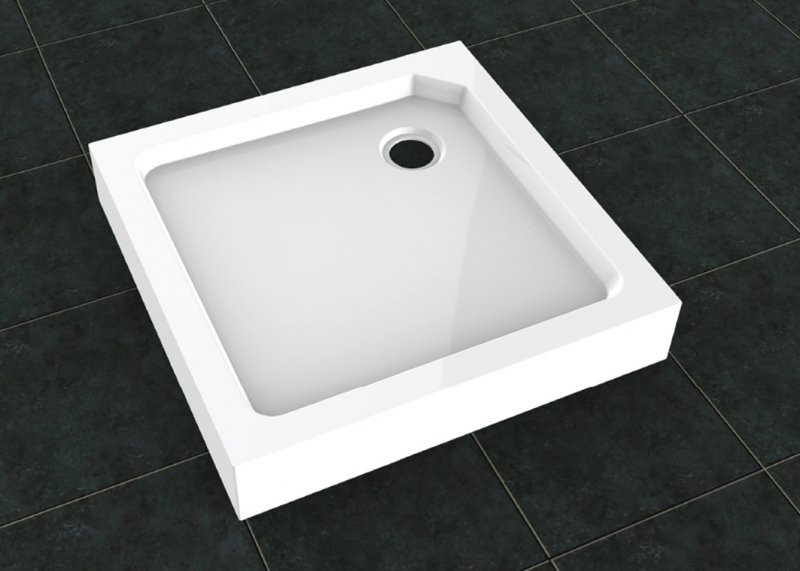 Душевой поддон 800x800x150мм из стеклокомпозита (SMC) CEZARES TRAY-SMC-А-150-W