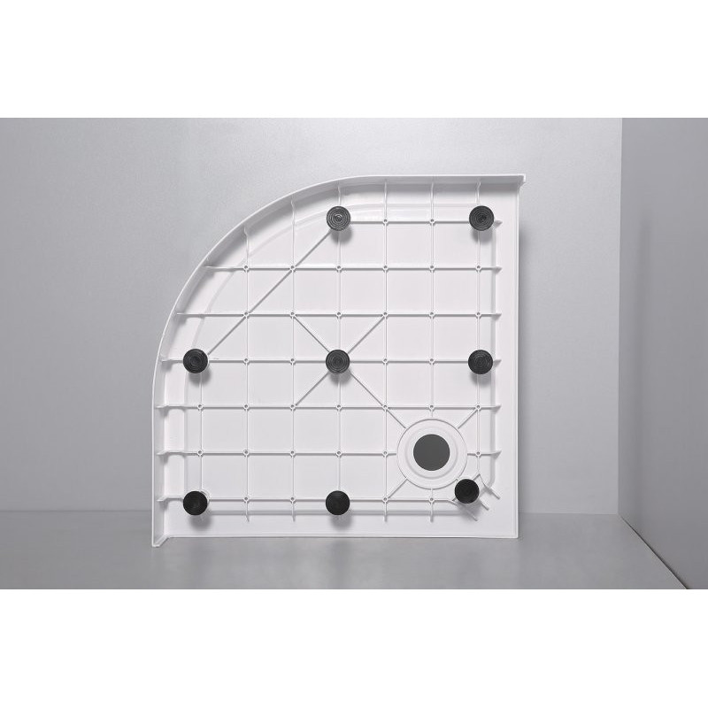 Душевой поддон 800х800х150мм из стеклокомпозита Cezares TRAY-SMC-R-150-W