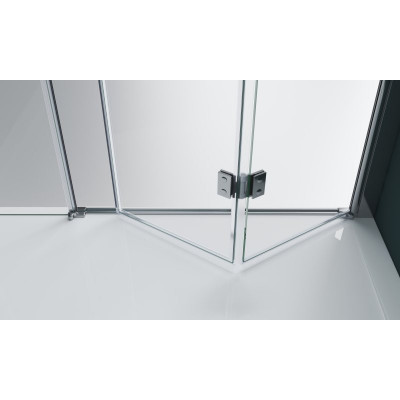 Душевая дверь 90х195см Belbagno Albano ALBANO-BS-13-30+60-C-Cr
