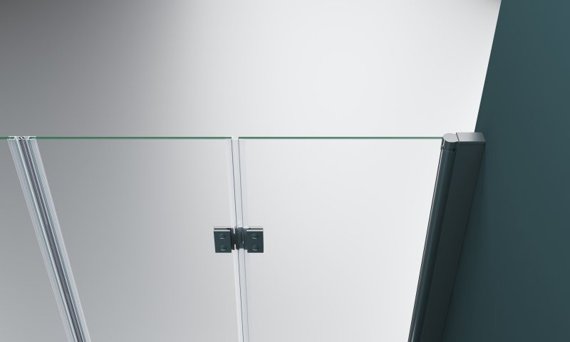 Душевая дверь 130х195см Belbagno Albano ALBANO-BS-13-40+90-C-Cr