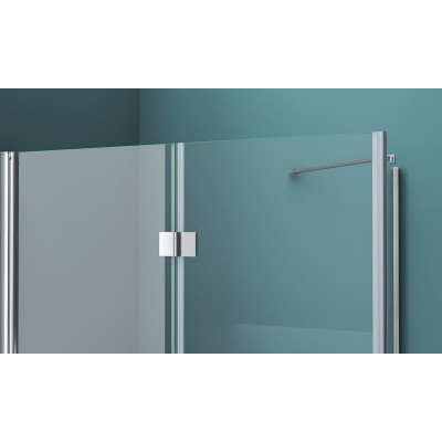 Душевой уголок 90х90х195см Belbagno Albano ALBANO-AS-1-90-C-Cr