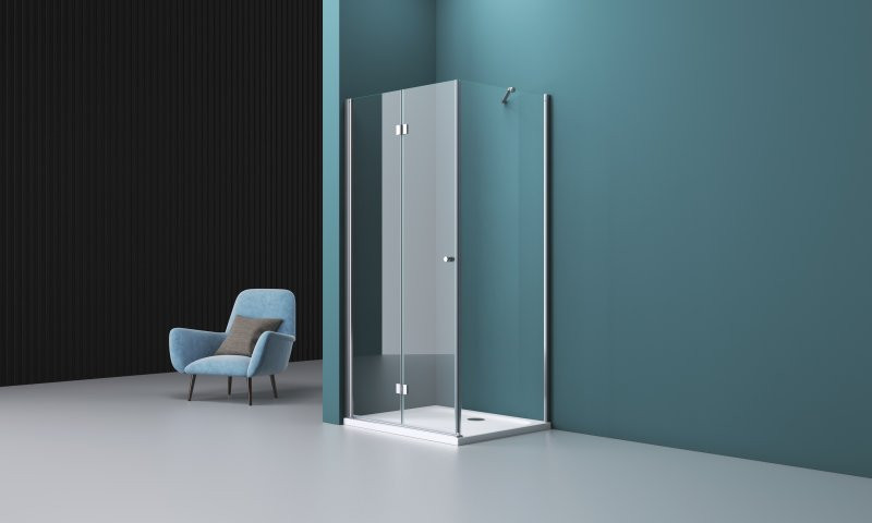 Душевой уголок 70х80х195см Belbagno Albano ALBANO-ASH-1-70/80-C-Cr