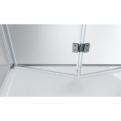 Душевой уголок 80х90х195см Belbagno Albano ALBANO-ASH-1-80/90-C-Cr