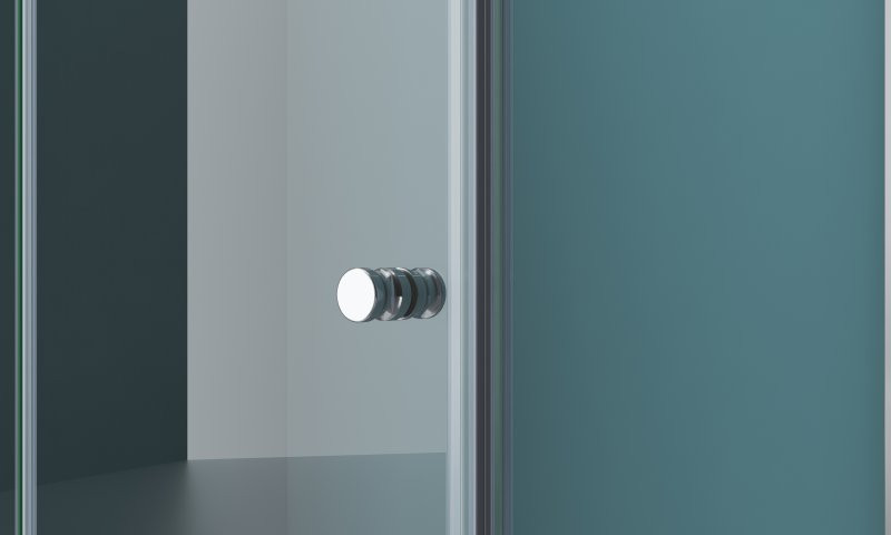 Душевой уголок 80х90х195см Belbagno Albano ALBANO-ASH-1-80/90-C-Cr