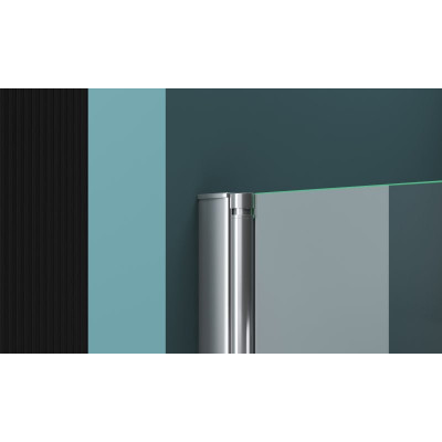 Душевой уголок 100х90х195см Belbagno Albano ALBANO-ASH-1-100/90-C-Cr