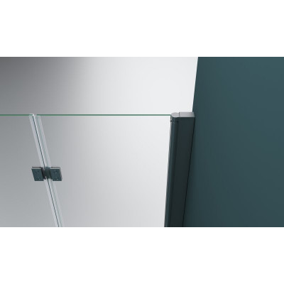 Душевая дверь 60х195см Belbagno Albano ALBANO-BS-12-60-C-Cr